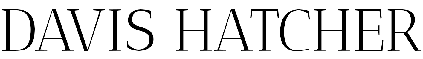 COLLECTION – Designer Davis Hatcher